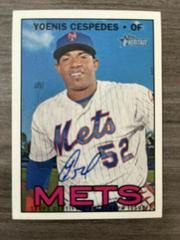 Yoenis Cespedes #ROA-YC Baseball Cards 2016 Topps Heritage Real One Autographs Prices