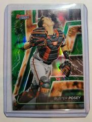 Buster Posey [Green Refractor] #4 Baseball Cards 2020 Bowman's Best Prices