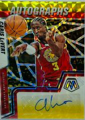 Caris LeVert [Choice Red Yellow] #AM-CLV Basketball Cards 2021 Panini Mosaic Autographs Prices