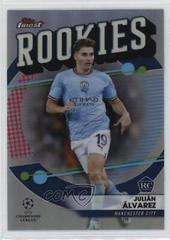Julian Alvarez #FR-1 Soccer Cards 2022 Topps Finest UEFA Club Competitions Rookies Prices