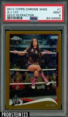 AJ Lee [Refractor] Wrestling Cards 2014 Topps Chrome WWE Prices