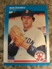 Bob Stanley #47 Baseball Cards 1987 Fleer Prices
