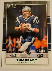 Tom Brady [4th Down] #54 Football Cards 2017 Panini Playoff Prices