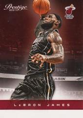 LeBron James #79 Basketball Cards 2012 Panini Prestige Prices