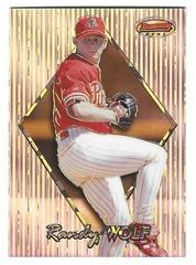 Randy Wolf [Atomic Refractor] Baseball Cards 1999 Bowman's Best Prices