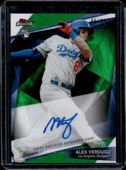 Alex Verdugo [Green Wave Refractor] Baseball Cards 2018 Topps Finest Autographs Prices