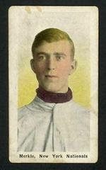 Fred Merkle Baseball Cards 1911 M116 Sporting Life Prices