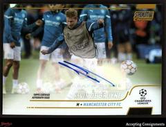 Kevin De Bruyne [Gold] Soccer Cards 2021 Stadium Club Chrome UEFA Champions League Autographs Prices