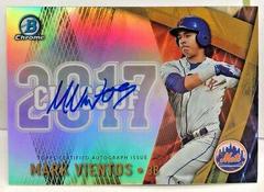 Mark Vientos [Gold Refractor] Baseball Cards 2017 Bowman Draft Class of Autographs Prices