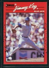 Jimmy Key #231 Baseball Cards 1990 Donruss Aqueous Test Prices