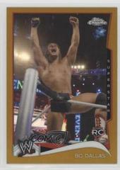 Bo Dallas [Gold] #4 Wrestling Cards 2014 Topps Chrome WWE Prices