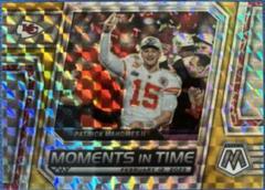 Patrick Mahomes II [Gold] #MT-4 Football Cards 2023 Panini Mosaic Moments in Time Prices