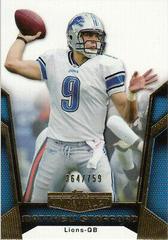 Matthew Stafford #3 Football Cards 2010 Topps Unrivaled Prices