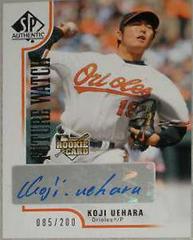 Koji Uehara [Autograph] #242 Baseball Cards 2009 SP Authentic Prices