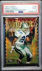 Emmitt Smith [Embossed Refractor] #169 Football Cards 1997 Topps Finest Prices