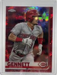 Scooter Gennett [Red Refractor] #107 Baseball Cards 2019 Topps Chrome Sapphire Prices