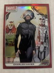 Charles Xavier [Red Rainbow] #163 Marvel 2023 Upper Deck Platinum Prices