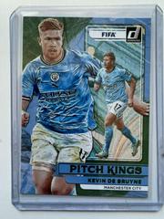 Kevin De Bruyne [Green] Soccer Cards 2022 Panini Donruss Pitch Kings Prices