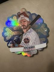 Pete Alonso #MLBDC-4 Baseball Cards 2023 Topps Holiday Oversized Die Cut Ornament Prices