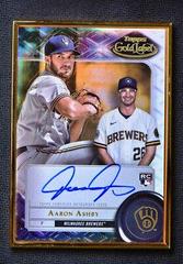 Aaron Ashby Baseball Cards 2022 Topps Gold Label Framed Autographs Prices