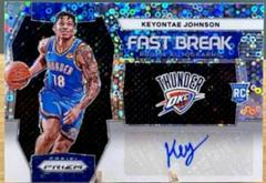 Keyontae Johnson #32 Basketball Cards 2023 Panini Prizm Fast Break Rookie Autograph Prices