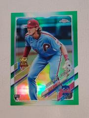 Alec Bohm [Green Refractor] #USC17 Baseball Cards 2021 Topps Chrome Update Prices