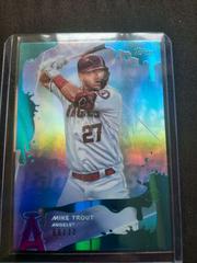 Mike Trout [Blue Frosting Holographic Foilboard] Baseball Cards 2020 Topps X Steve Aoki Prices