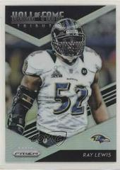 Ray Lewis Football Cards 2018 Panini Prizm HOF Tribute Prices