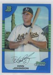 Dan Johnson [Refractor] #143 Baseball Cards 2005 Bowman Chrome Prices