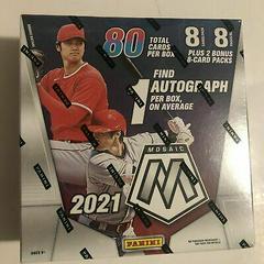 Mega Box Baseball Cards 2021 Panini Mosaic Prices