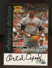 Orlando Cepeda Baseball Cards 1999 Sports Illustrated Greats of the Game Autographs Prices