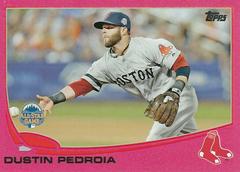 Dustin Pedroia [Pink] #US114 Baseball Cards 2013 Topps Update Prices