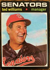 Ted Williams Baseball Cards 1971 Topps Prices