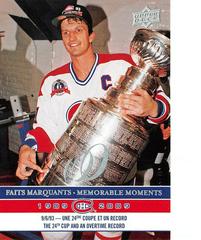 Guy Carbonneau Hockey Cards 2008 Upper Deck Montreal Canadiens Centennial Prices