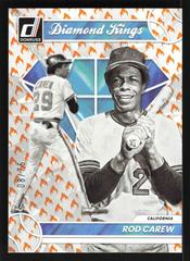 Rod Carew [On Fire] #2 Baseball Cards 2023 Panini Donruss Prices