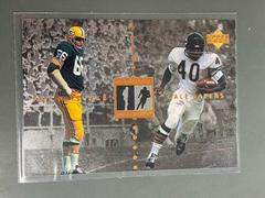 Ray Nitschke, Gale Sayers Football Cards 1997 Upper Deck Legends Marquee Matchups Prices
