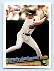 Brady Anderson #32 Baseball Cards 1996 Bazooka Prices