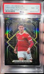 Cristiano Ronaldo [Electric Etch Yellow] #13 Soccer Cards 2021 Panini Obsidian Prices