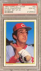 Dave Concepcion #34 Baseball Cards 1983 Topps All Star Glossy Set of 40 Prices