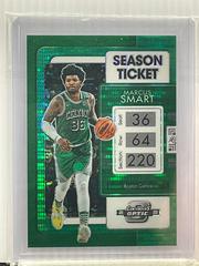 Marcus Smart [Green Pulsar] #1 Basketball Cards 2022 Panini Contenders Optic Prices