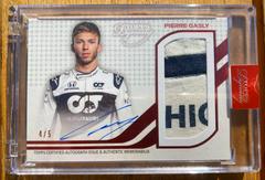 Pierre Gasly [Red] #DAP-PGIII Racing Cards 2021 Topps Dynasty Formula 1 Autograph Patch Prices