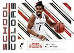 Jacob Evans III #32 Basketball Cards 2018 Panini Contenders Draft Picks Game Day Ticket Prices