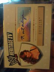 Natalya Wrestling Cards 2008 Topps Heritage IV WWE Autographs Prices
