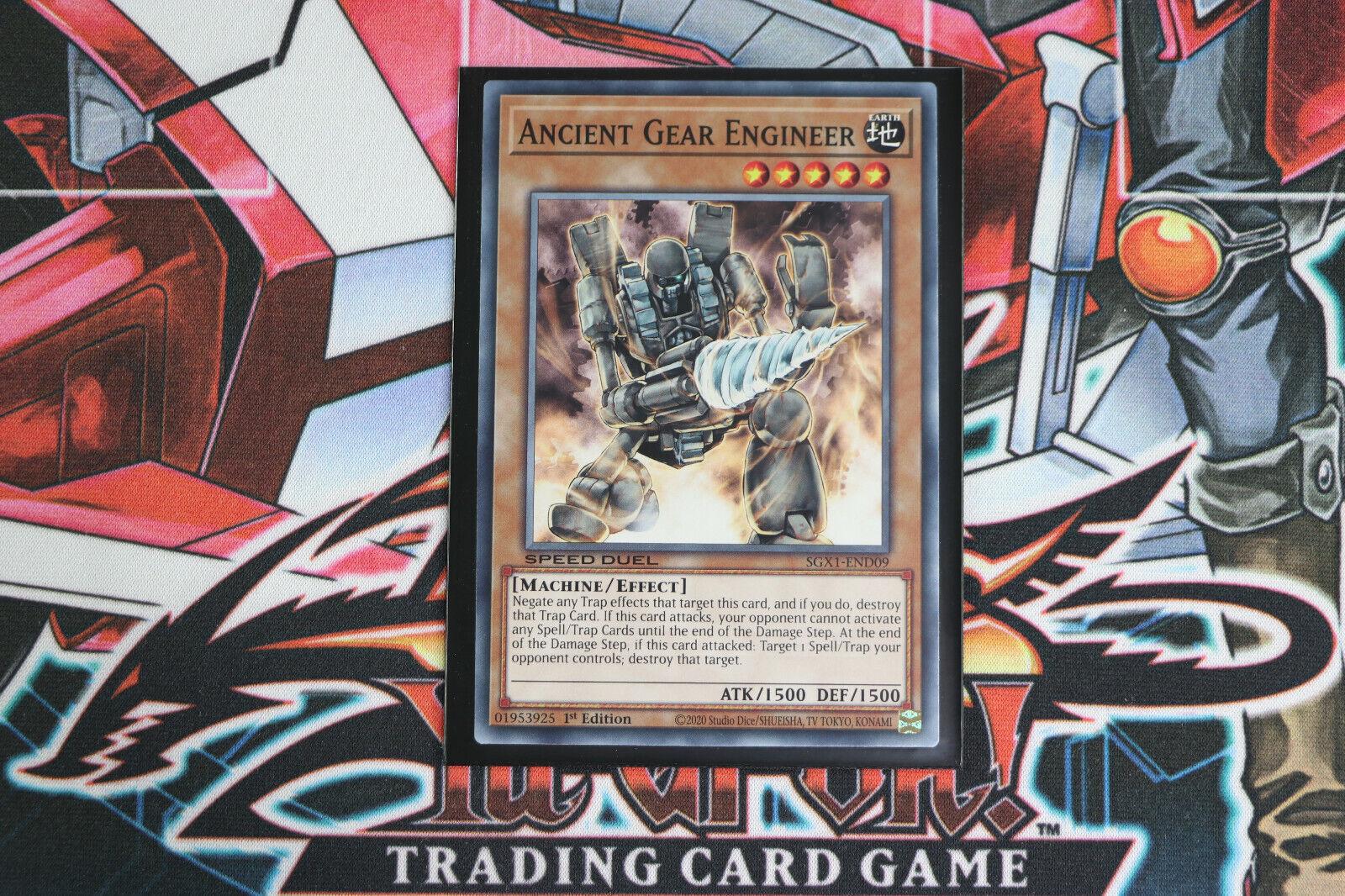 Ancient Gear Engineer SGX1-END09 Prices | YuGiOh Speed Duel GX: Duel ...