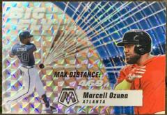 Marcell Ozuna [Mosaic] Baseball Cards 2021 Panini Mosaic Big Fly Prices