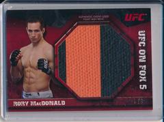 Rory MacDonald [Red] Ufc Cards 2013 Topps UFC Knockout Prices