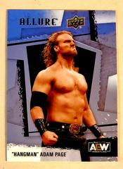 Hangman Adam Page #2 Wrestling Cards 2022 Upper Deck Allure AEW Prices