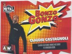 Claudio Castagnoli #BG-21 Wrestling Cards 2022 SkyBox Metal Universe AEW Bonzo Gonzo Prices