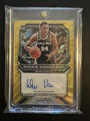 Devin Vassell [Gold Prizm] Basketball Cards 2020 Panini Prizm Rookie Signatures Prices