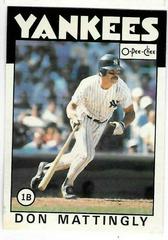 Don Mattingly Baseball Cards 1986 O Pee Chee Prices